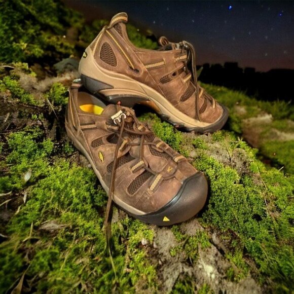 Keen Men’s Lansing Utility Steel Toe Low Hiker Shoe Size 13D - Picture 2 of 14